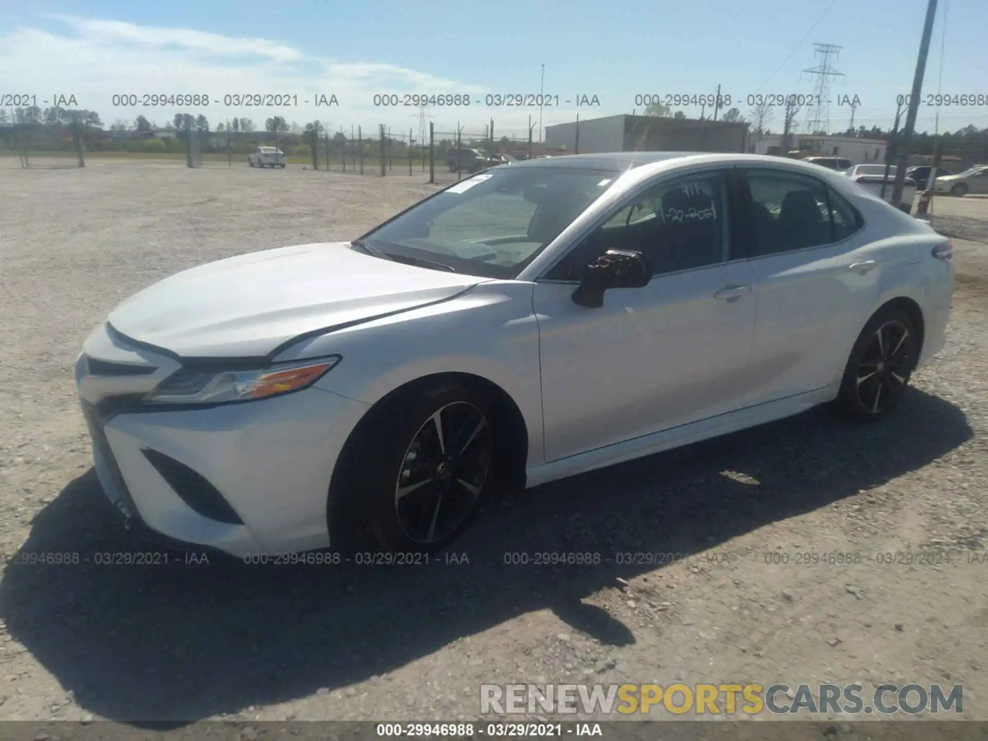 2 Photograph of a damaged car 4T1K61AK8LU500722 TOYOTA CAMRY 2020