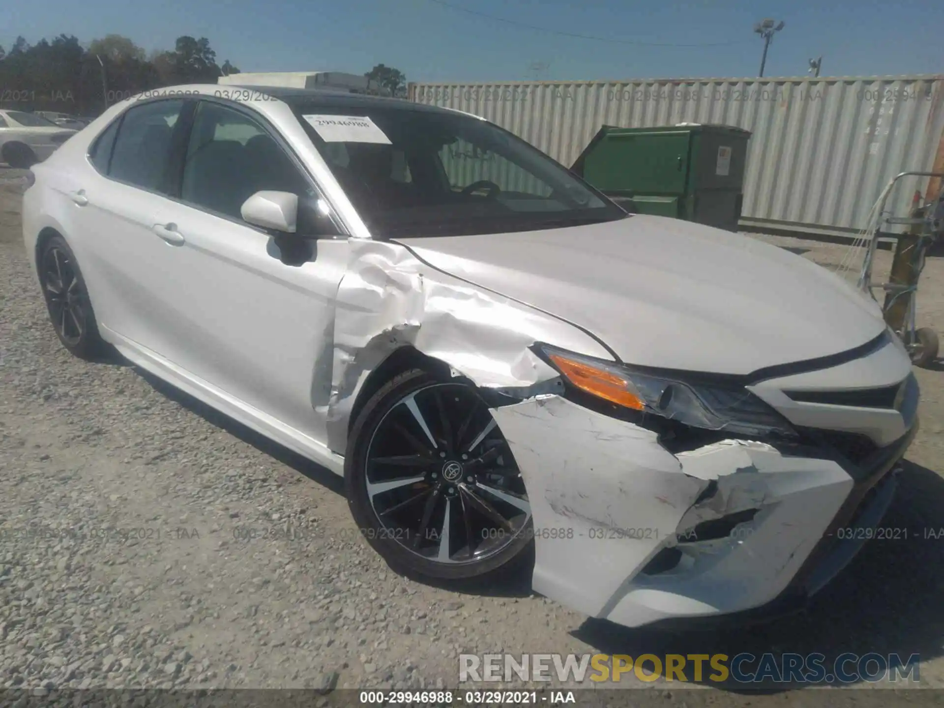 6 Photograph of a damaged car 4T1K61AK8LU500722 TOYOTA CAMRY 2020