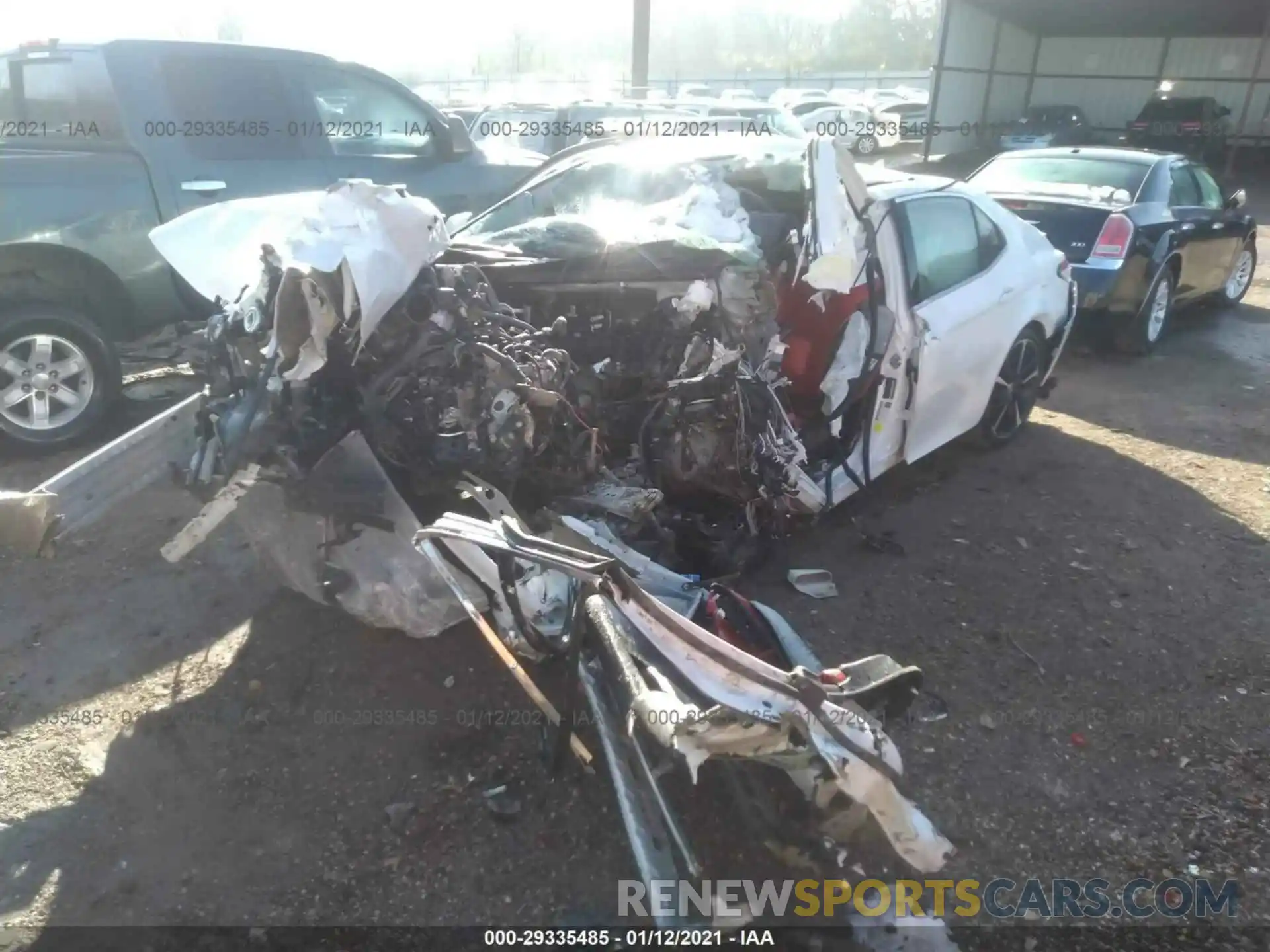 6 Photograph of a damaged car 4T1K61AK8LU504477 TOYOTA CAMRY 2020