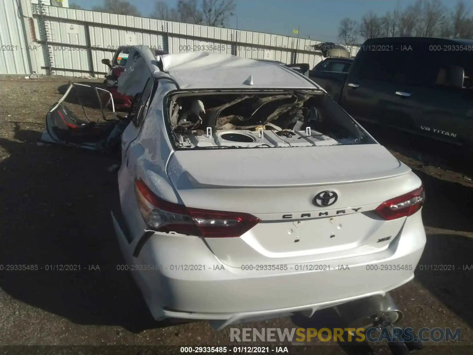 8 Photograph of a damaged car 4T1K61AK8LU504477 TOYOTA CAMRY 2020