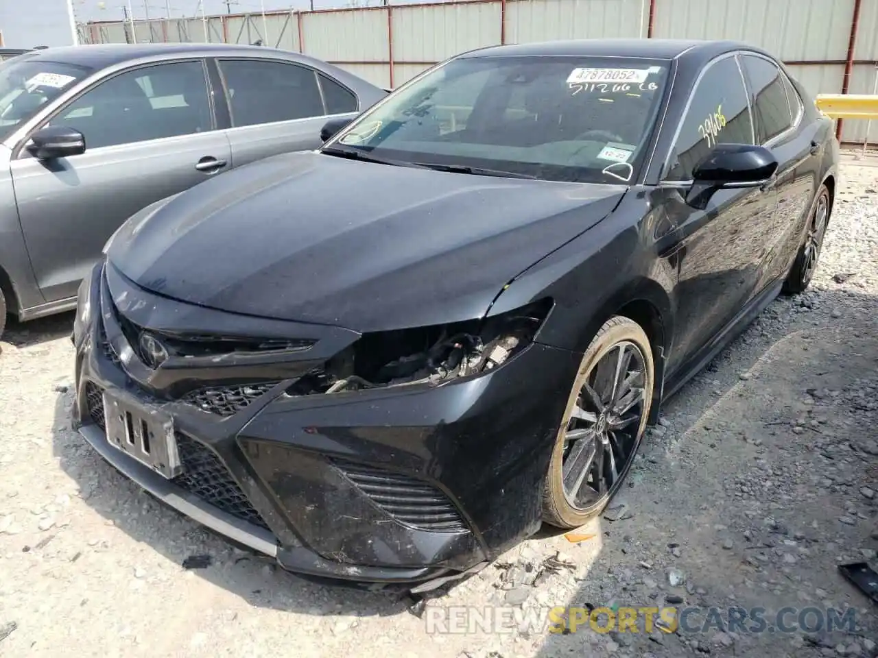 2 Photograph of a damaged car 4T1K61AK8LU511266 TOYOTA CAMRY 2020