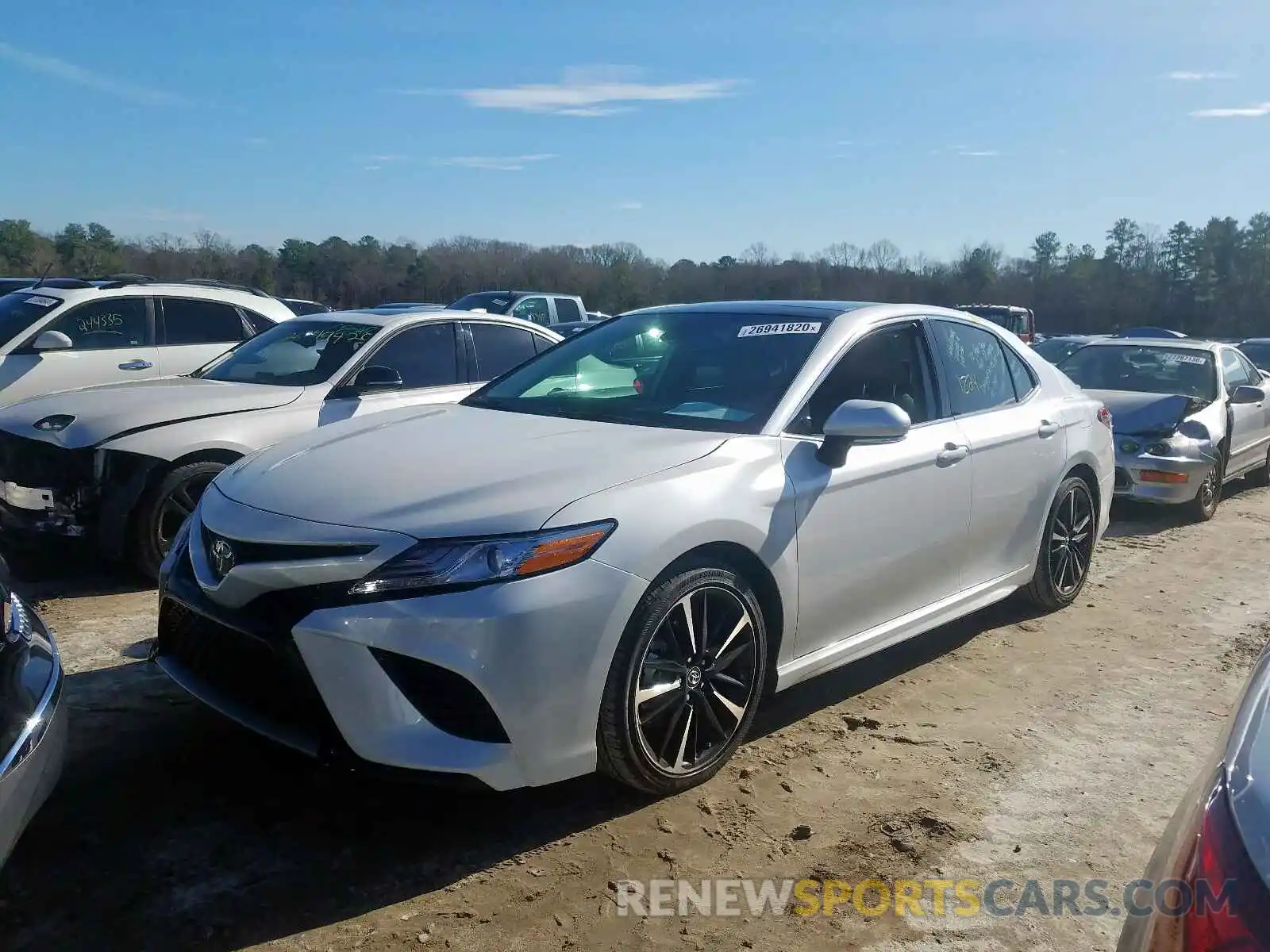 2 Photograph of a damaged car 4T1K61AK8LU878815 TOYOTA CAMRY 2020