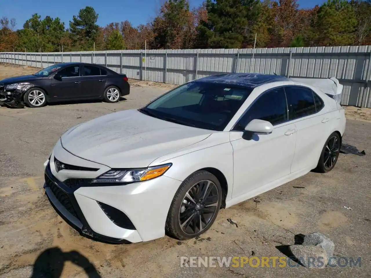 2 Photograph of a damaged car 4T1K61AK8LU910629 TOYOTA CAMRY 2020