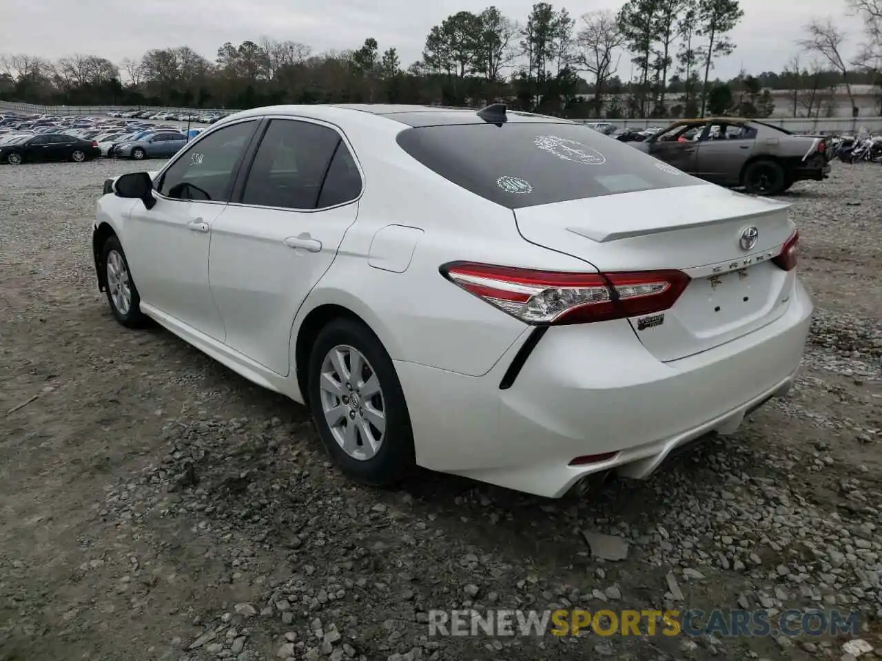 3 Photograph of a damaged car 4T1K61AK8LU919041 TOYOTA CAMRY 2020