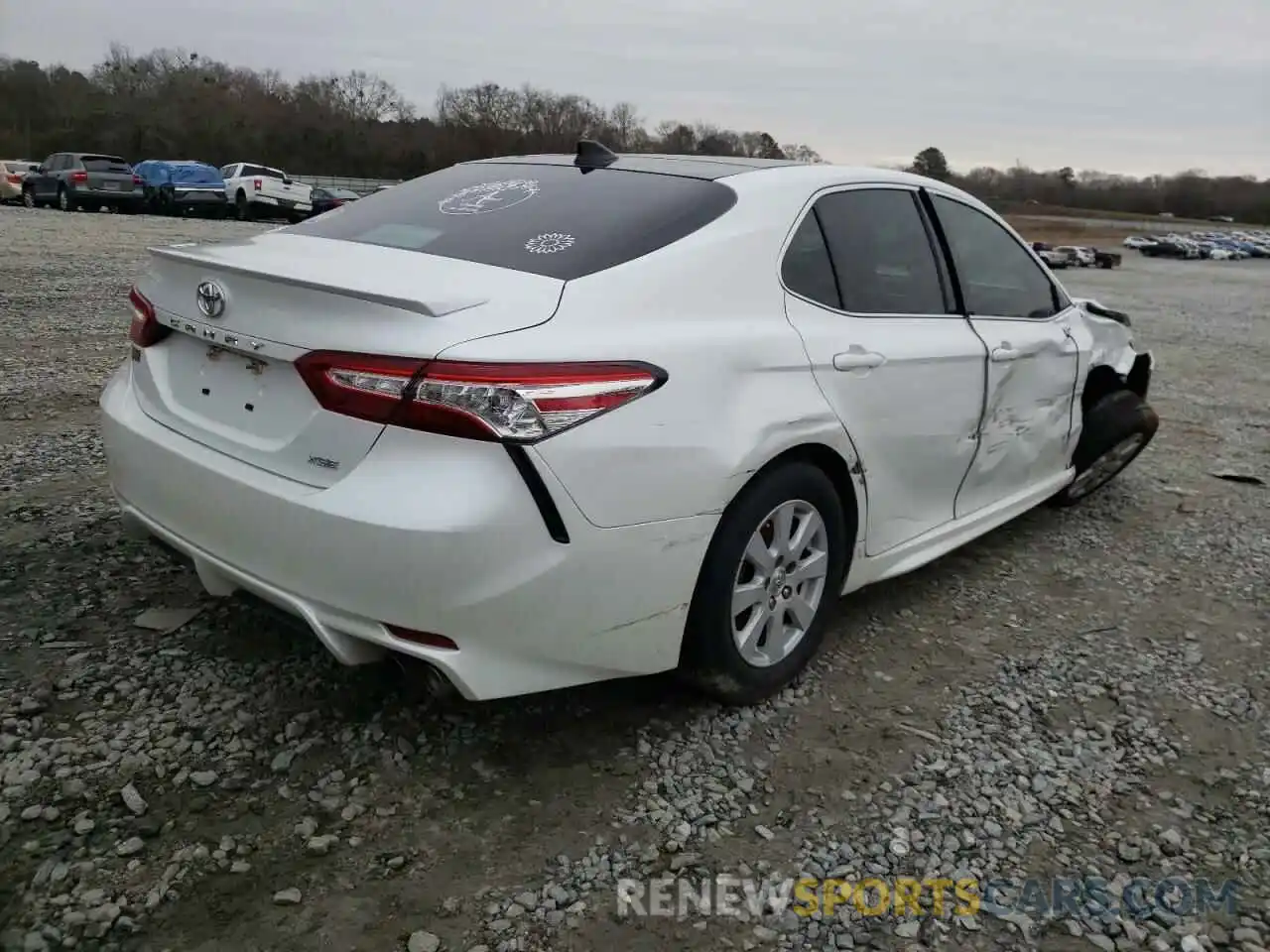 4 Photograph of a damaged car 4T1K61AK8LU919041 TOYOTA CAMRY 2020