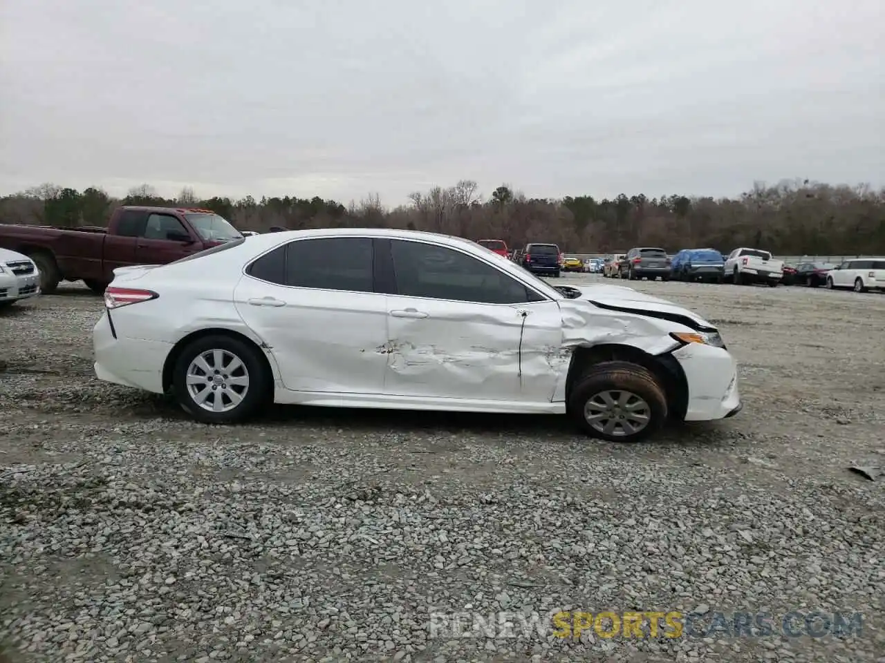 9 Photograph of a damaged car 4T1K61AK8LU919041 TOYOTA CAMRY 2020