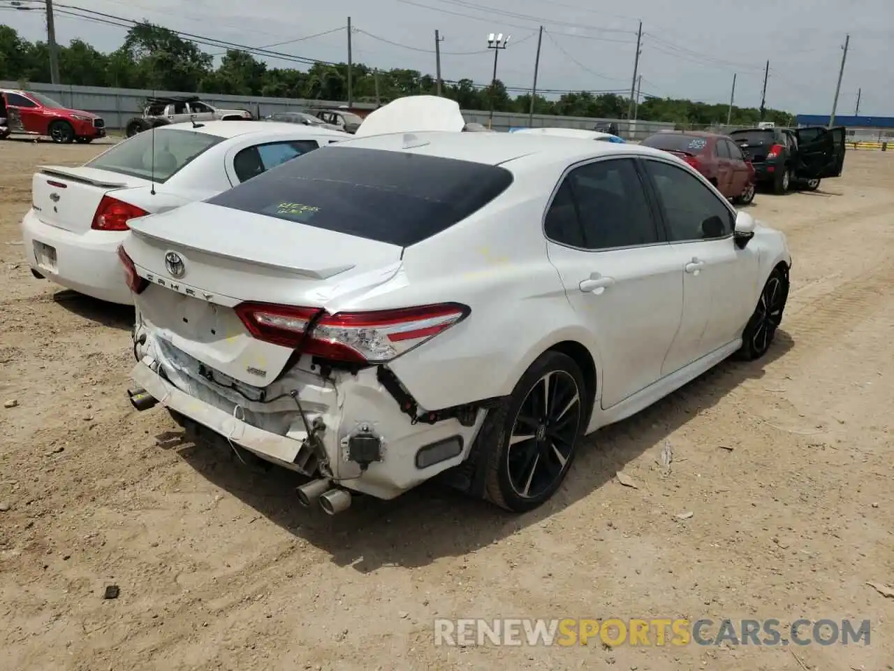 4 Photograph of a damaged car 4T1K61AK8LU920836 TOYOTA CAMRY 2020