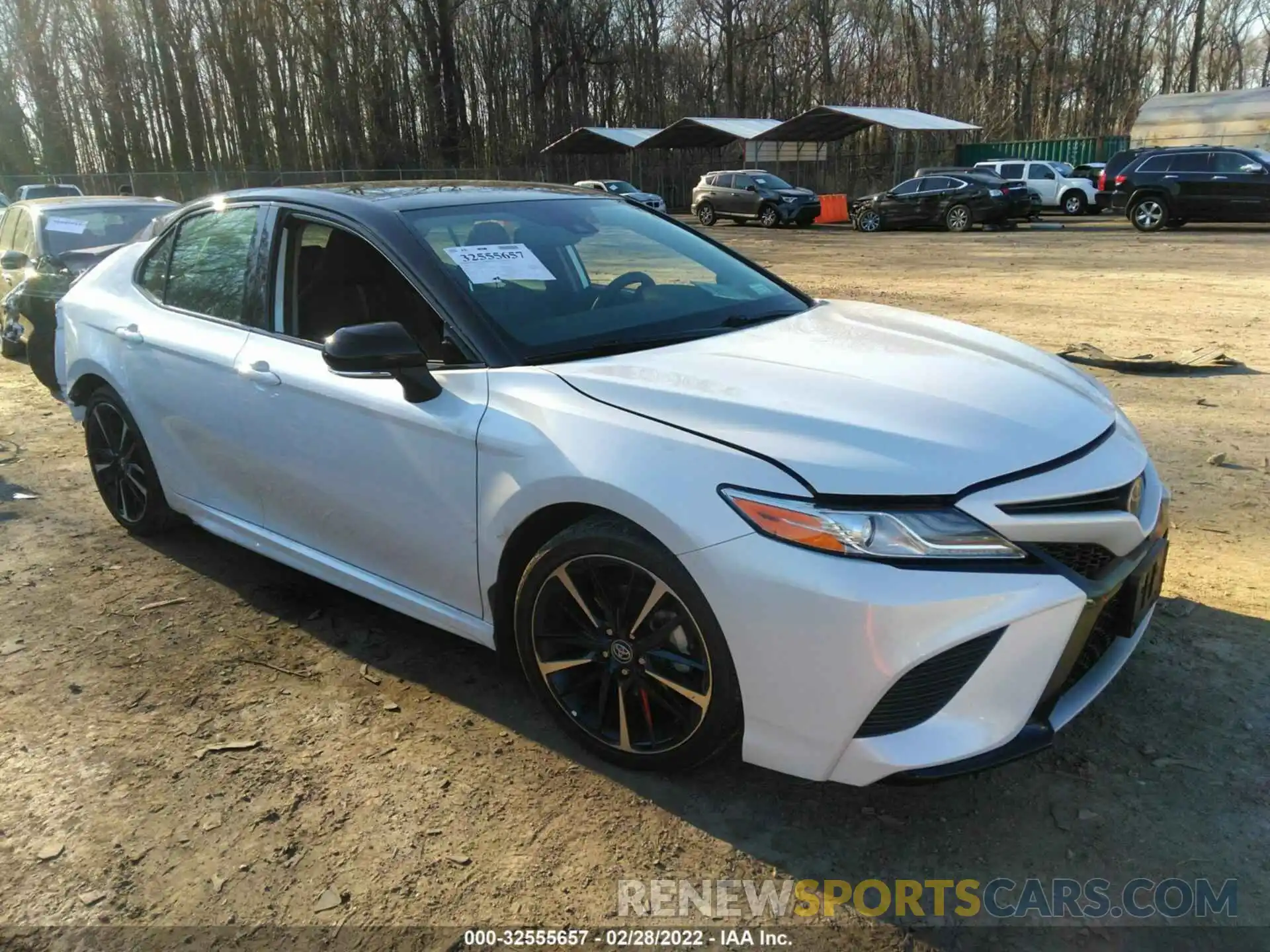 1 Photograph of a damaged car 4T1K61AK9LU302778 TOYOTA CAMRY 2020