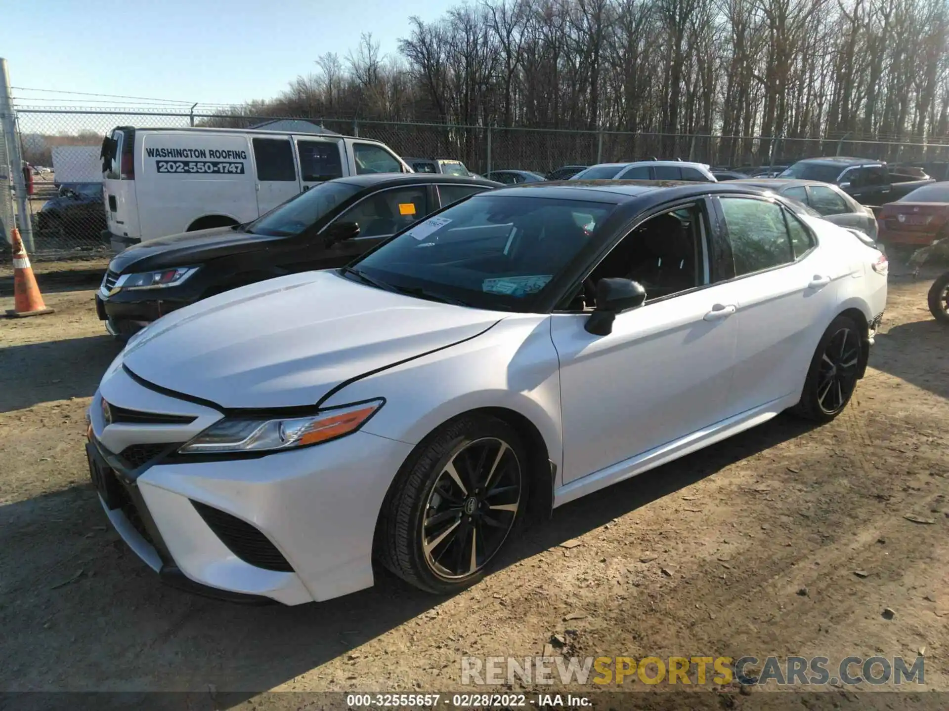 2 Photograph of a damaged car 4T1K61AK9LU302778 TOYOTA CAMRY 2020