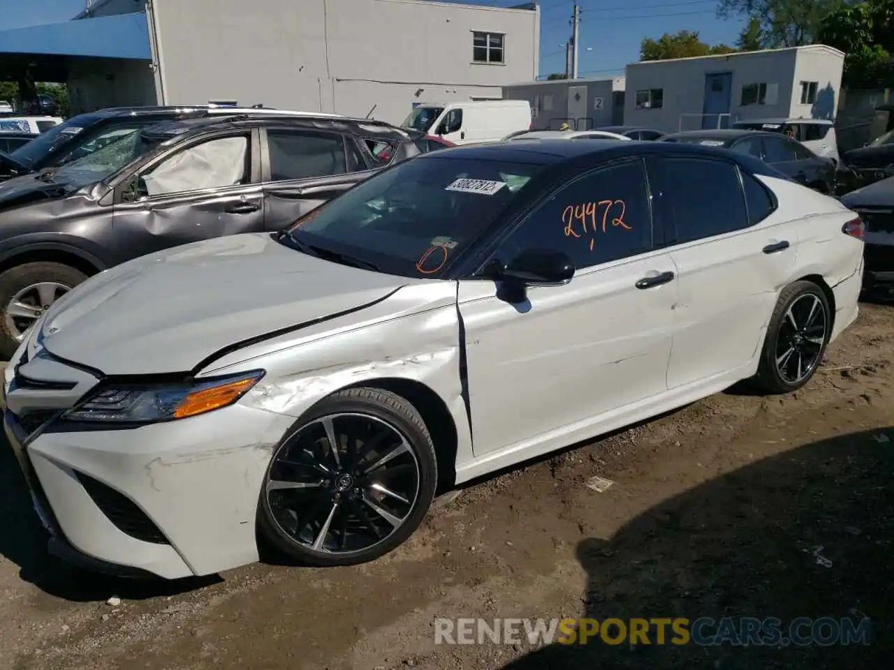 9 Photograph of a damaged car 4T1K61AK9LU303879 TOYOTA CAMRY 2020