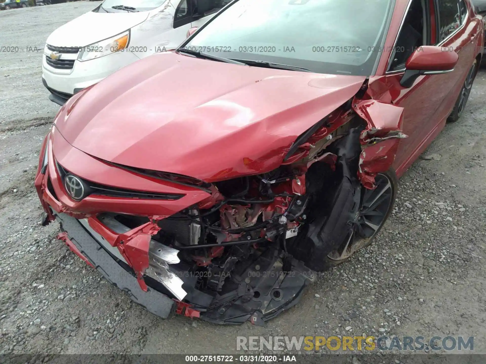 6 Photograph of a damaged car 4T1K61AK9LU307706 TOYOTA CAMRY 2020