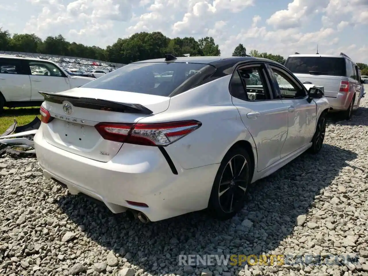 4 Photograph of a damaged car 4T1K61AK9LU308788 TOYOTA CAMRY 2020