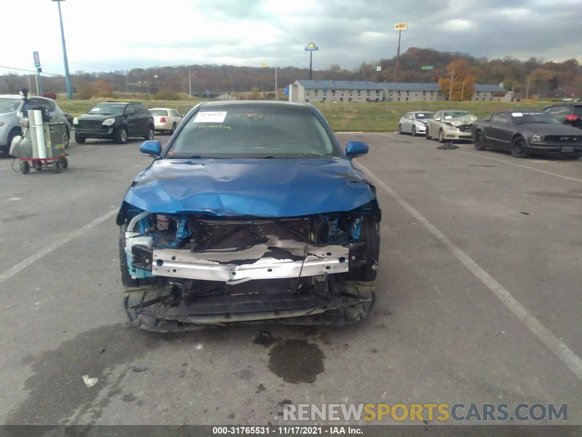 6 Photograph of a damaged car 4T1K61AK9LU310069 TOYOTA CAMRY 2020