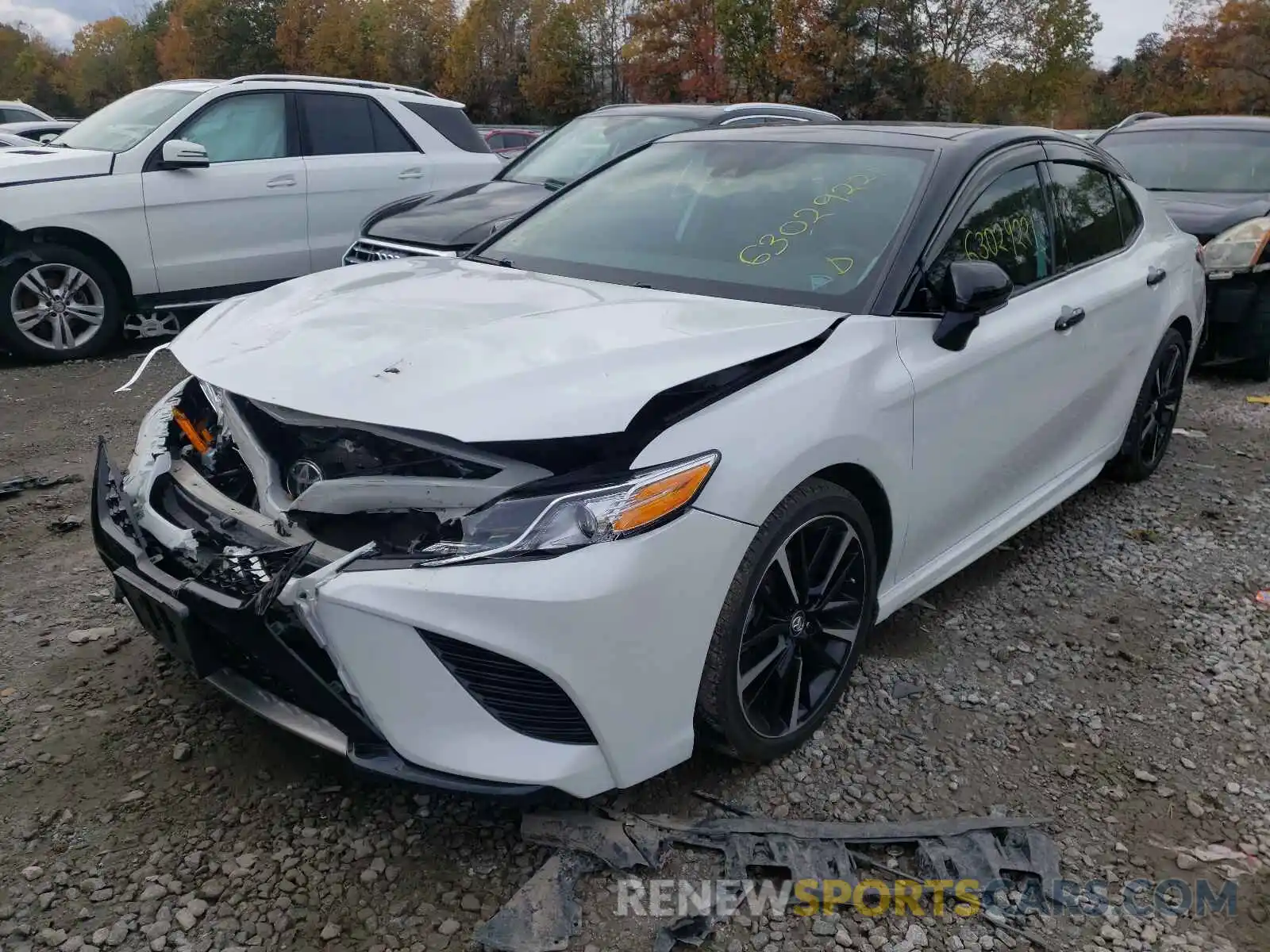 2 Photograph of a damaged car 4T1K61AK9LU311450 TOYOTA CAMRY 2020