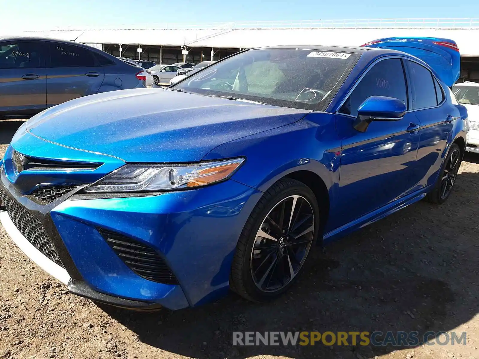 2 Photograph of a damaged car 4T1K61AK9LU314803 TOYOTA CAMRY 2020