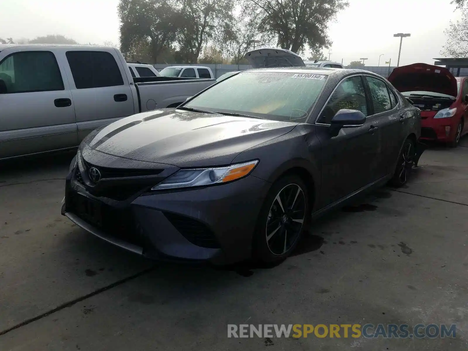 2 Photograph of a damaged car 4T1K61AK9LU319404 TOYOTA CAMRY 2020