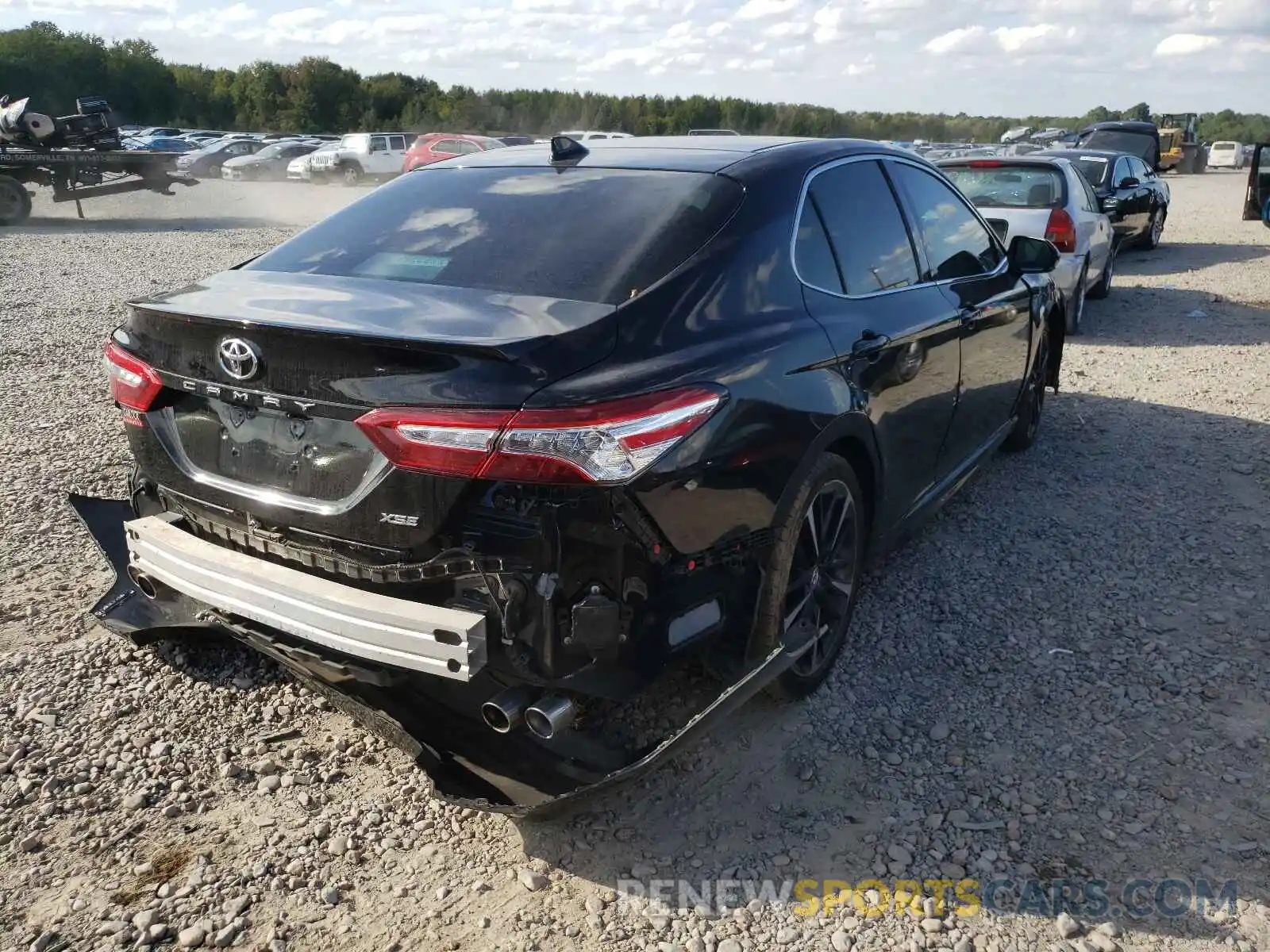 4 Photograph of a damaged car 4T1K61AK9LU327759 TOYOTA CAMRY 2020