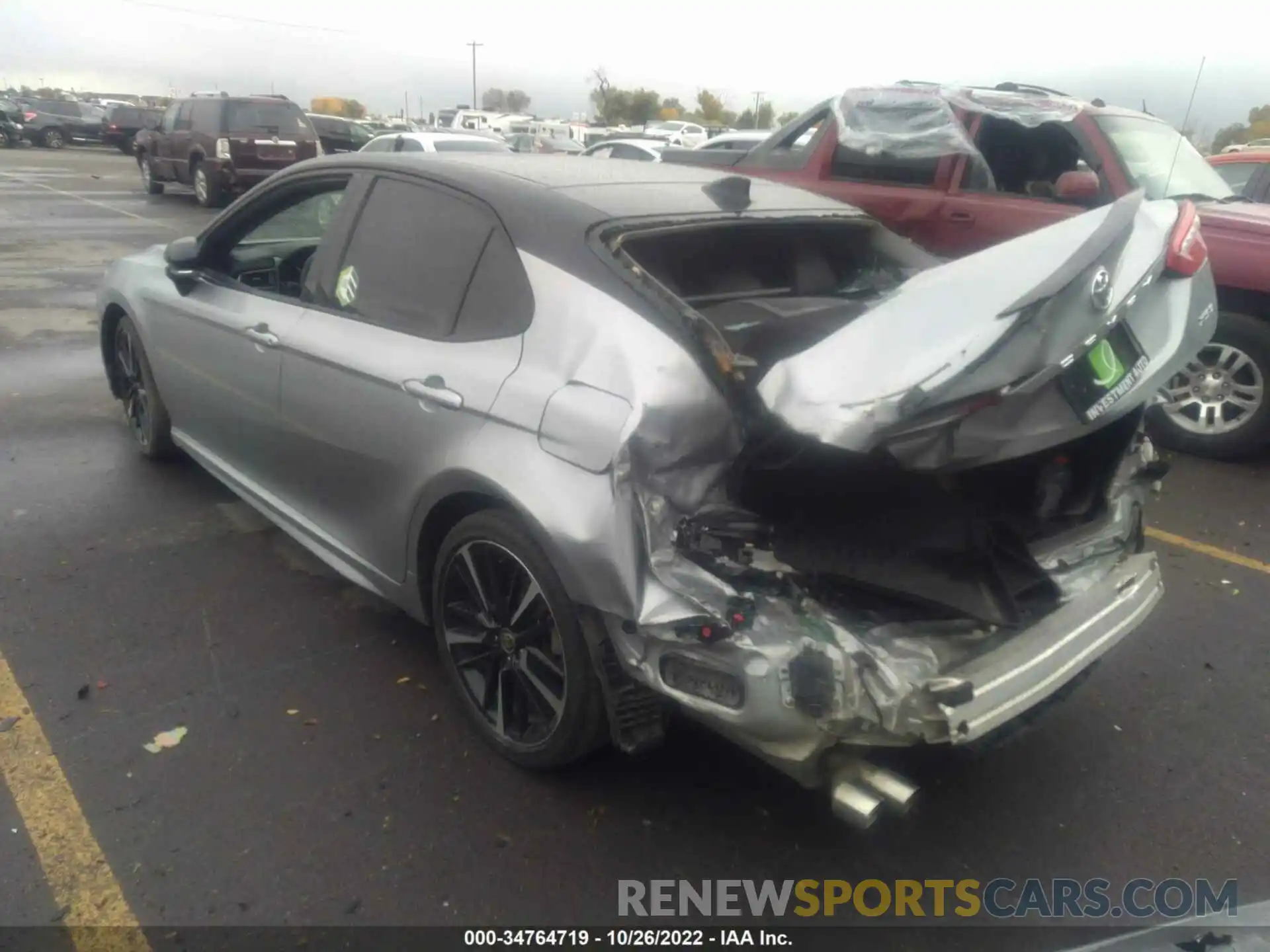 3 Photograph of a damaged car 4T1K61AK9LU362737 TOYOTA CAMRY 2020