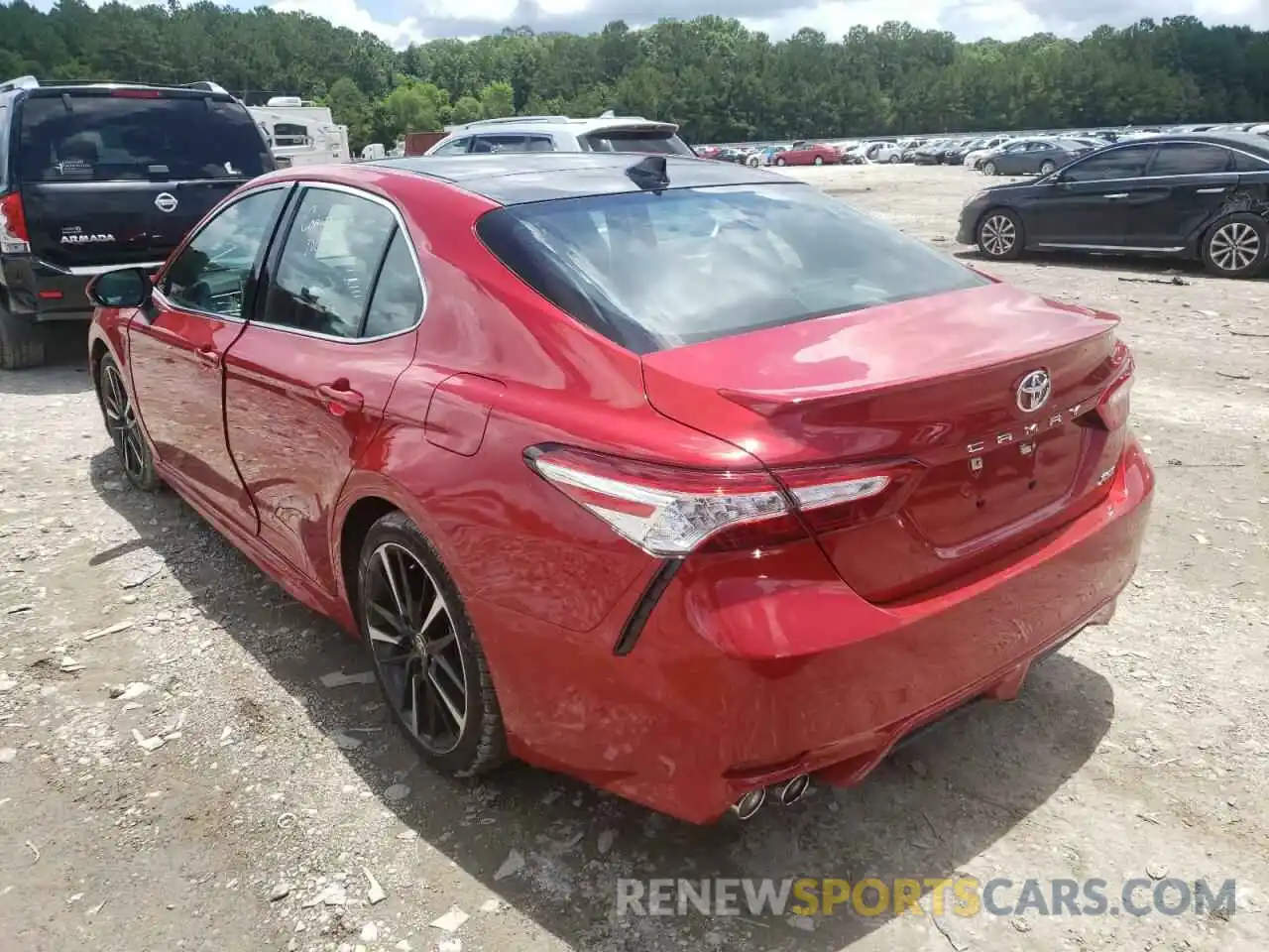 3 Photograph of a damaged car 4T1K61AK9LU366397 TOYOTA CAMRY 2020