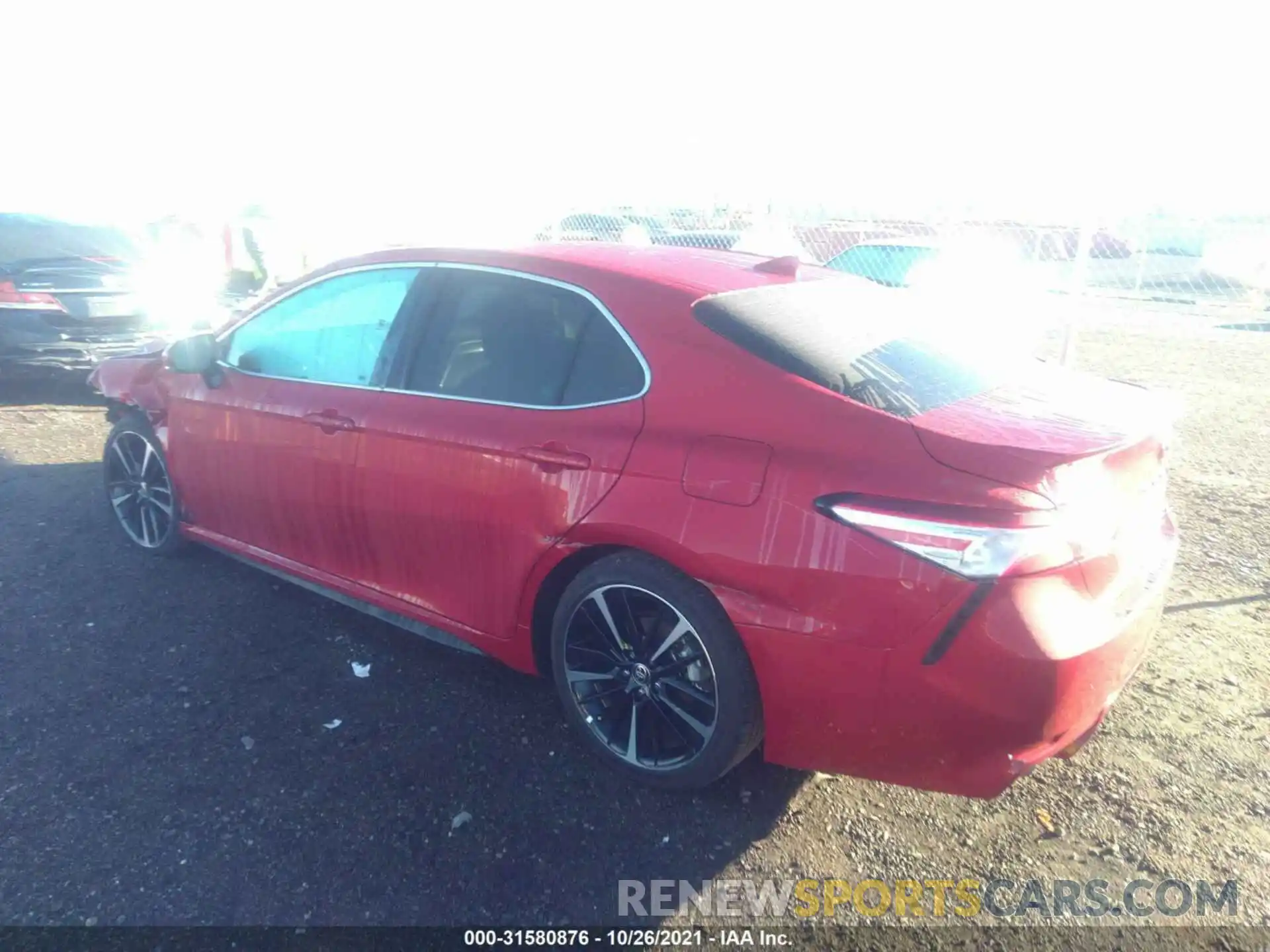 3 Photograph of a damaged car 4T1K61AK9LU371759 TOYOTA CAMRY 2020