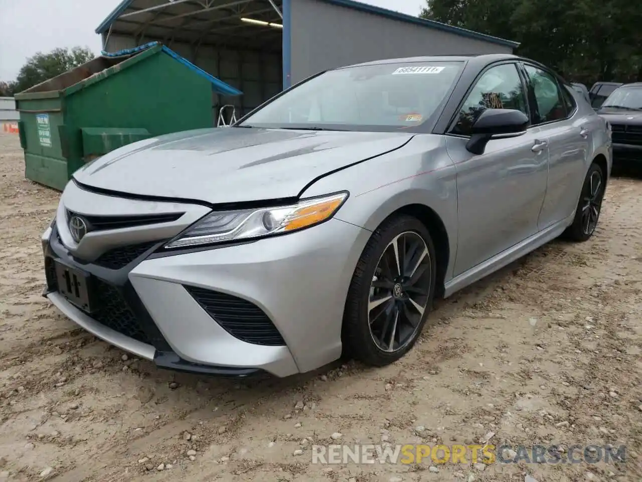 2 Photograph of a damaged car 4T1K61AK9LU400614 TOYOTA CAMRY 2020