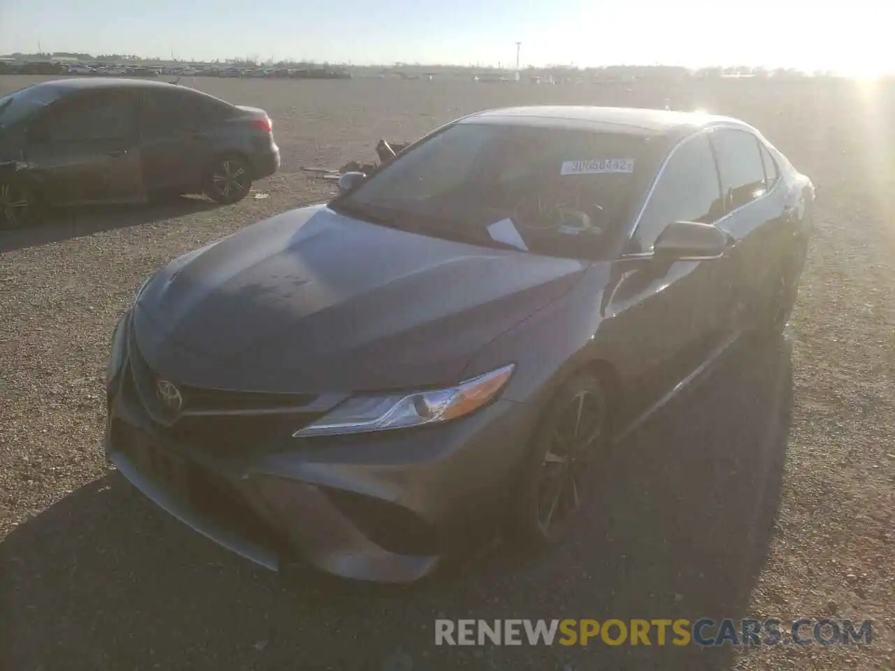 2 Photograph of a damaged car 4T1K61AK9LU504424 TOYOTA CAMRY 2020