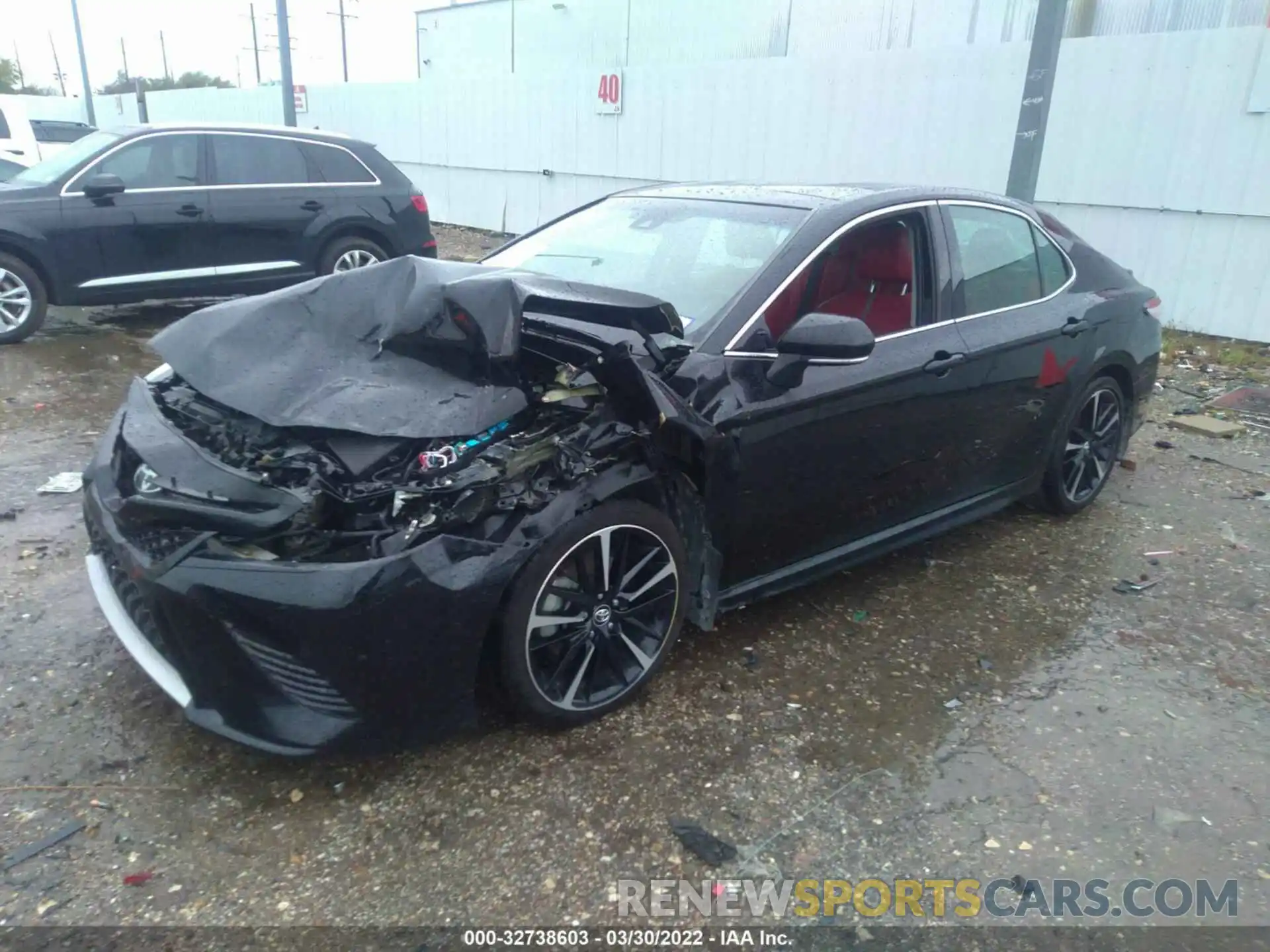 2 Photograph of a damaged car 4T1K61AK9LU901325 TOYOTA CAMRY 2020