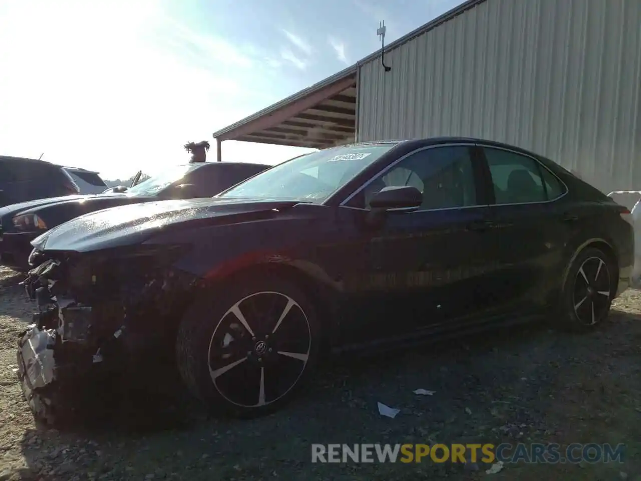 2 Photograph of a damaged car 4T1K61AK9LU939248 TOYOTA CAMRY 2020