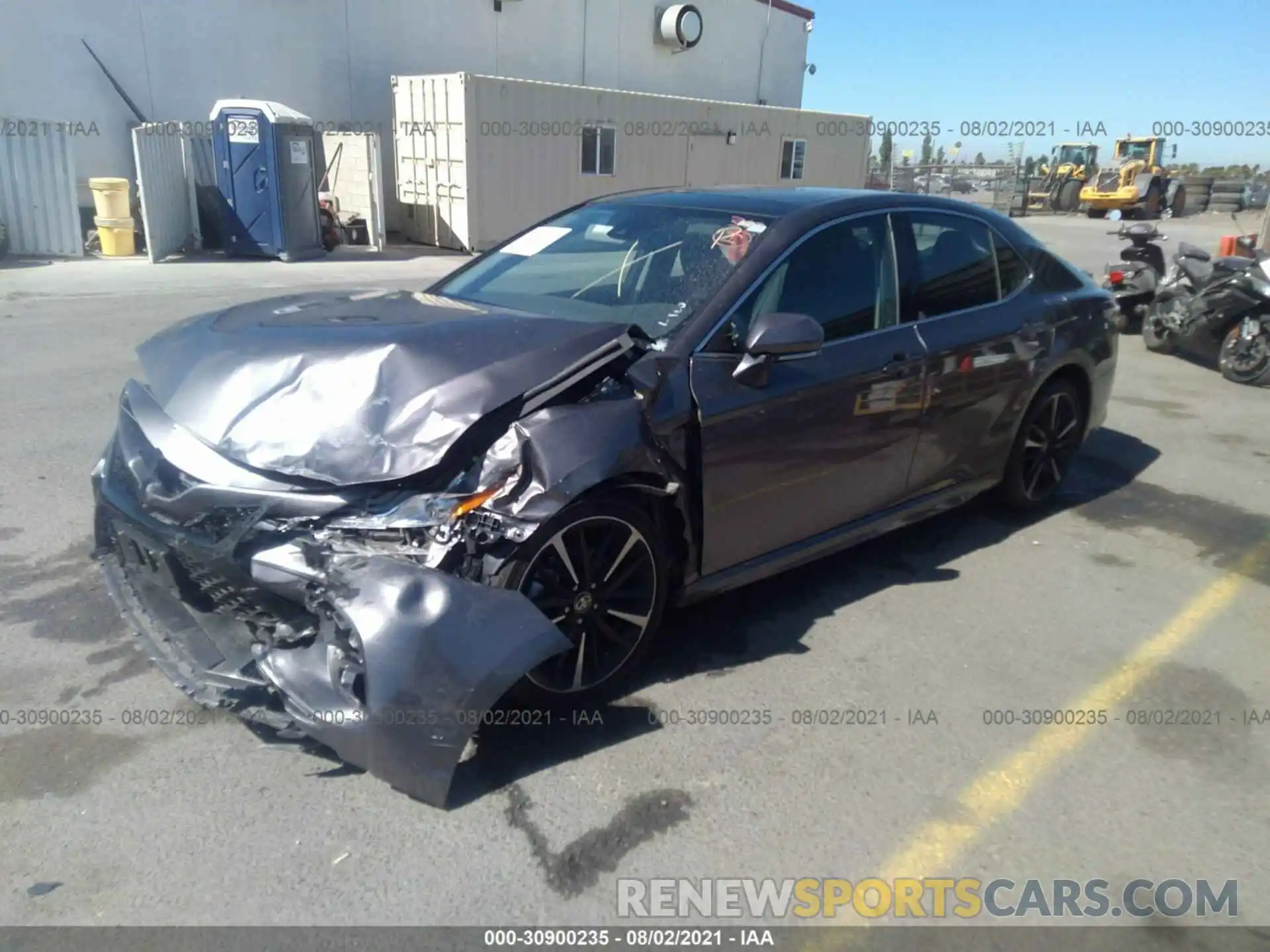 2 Photograph of a damaged car 4T1K61AK9LU964456 TOYOTA CAMRY 2020