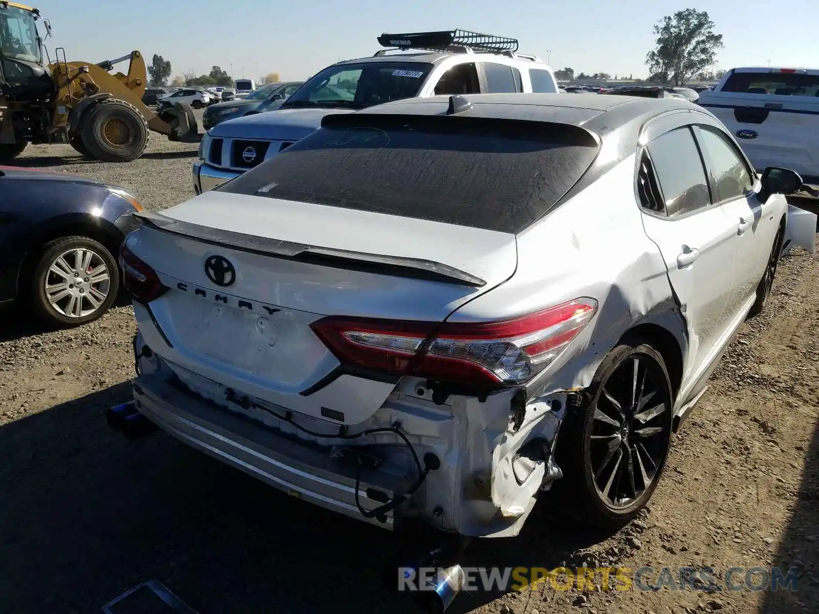 4 Photograph of a damaged car 4T1K61AKXLU307679 TOYOTA CAMRY 2020