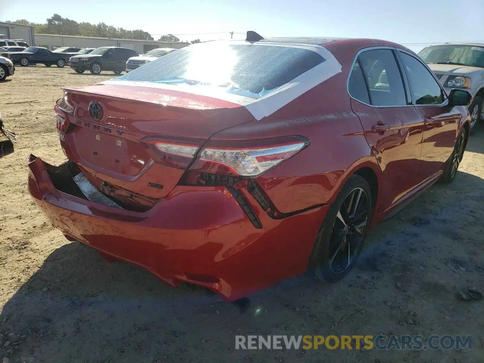 4 Photograph of a damaged car 4T1K61AKXLU357711 TOYOTA CAMRY 2020