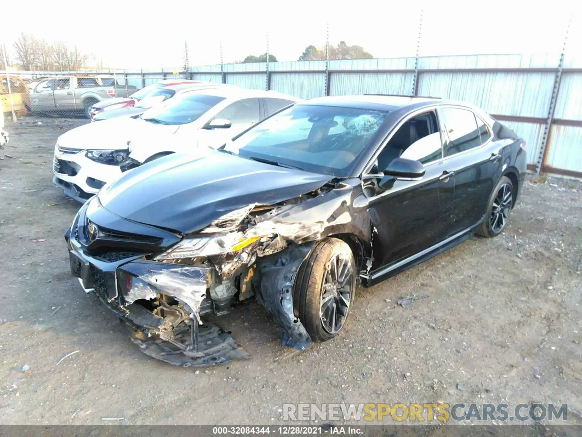 2 Photograph of a damaged car 4T1K61AKXLU369731 TOYOTA CAMRY 2020