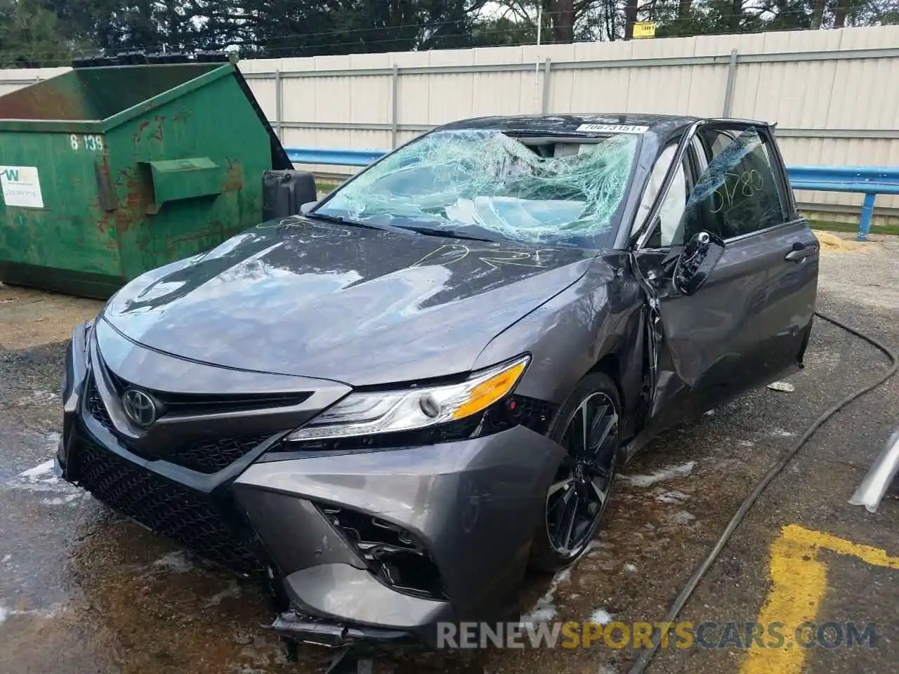 9 Photograph of a damaged car 4T1K61AKXLU385539 TOYOTA CAMRY 2020