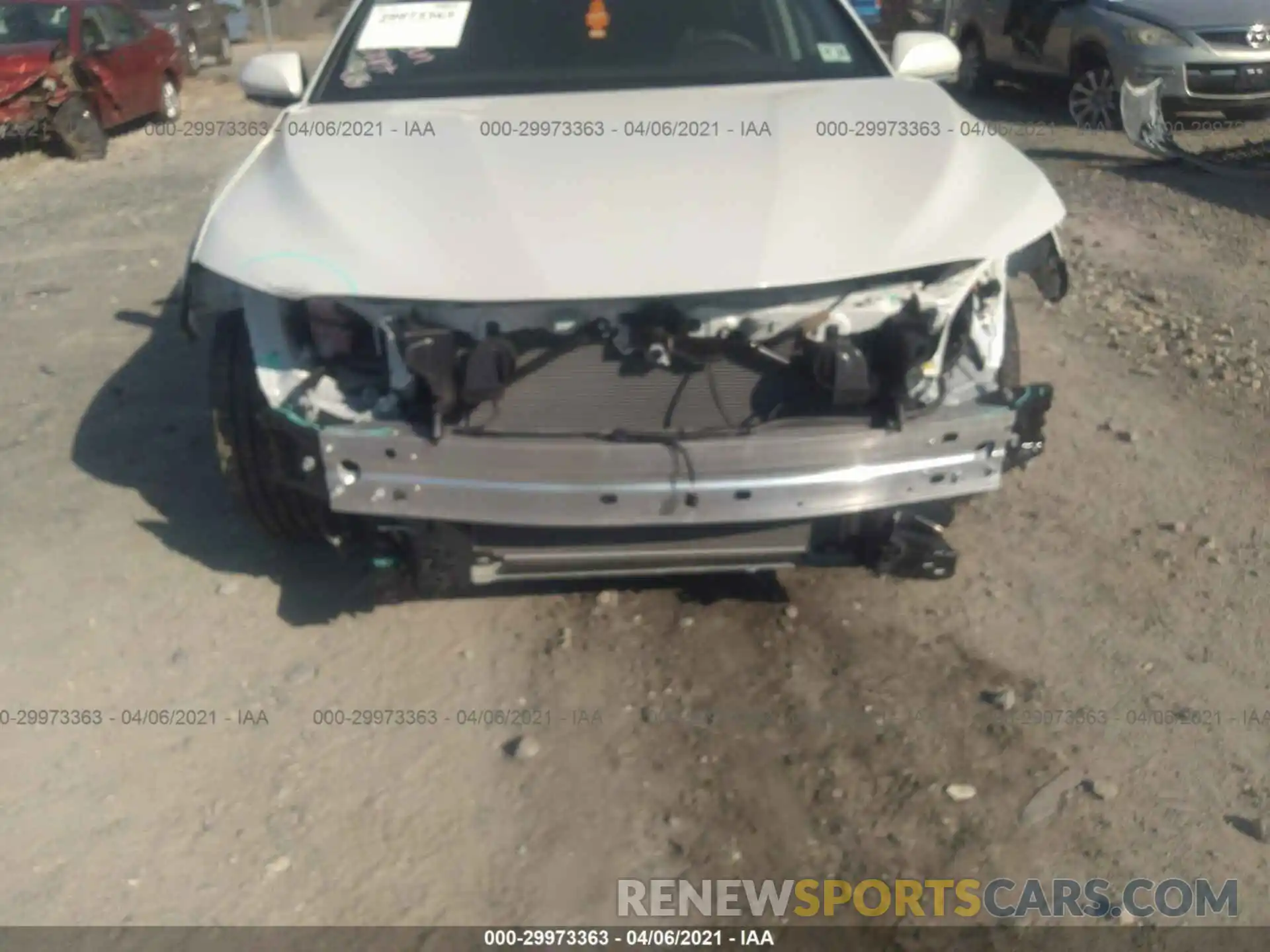 6 Photograph of a damaged car 4T1K61AKXLU389283 TOYOTA CAMRY 2020