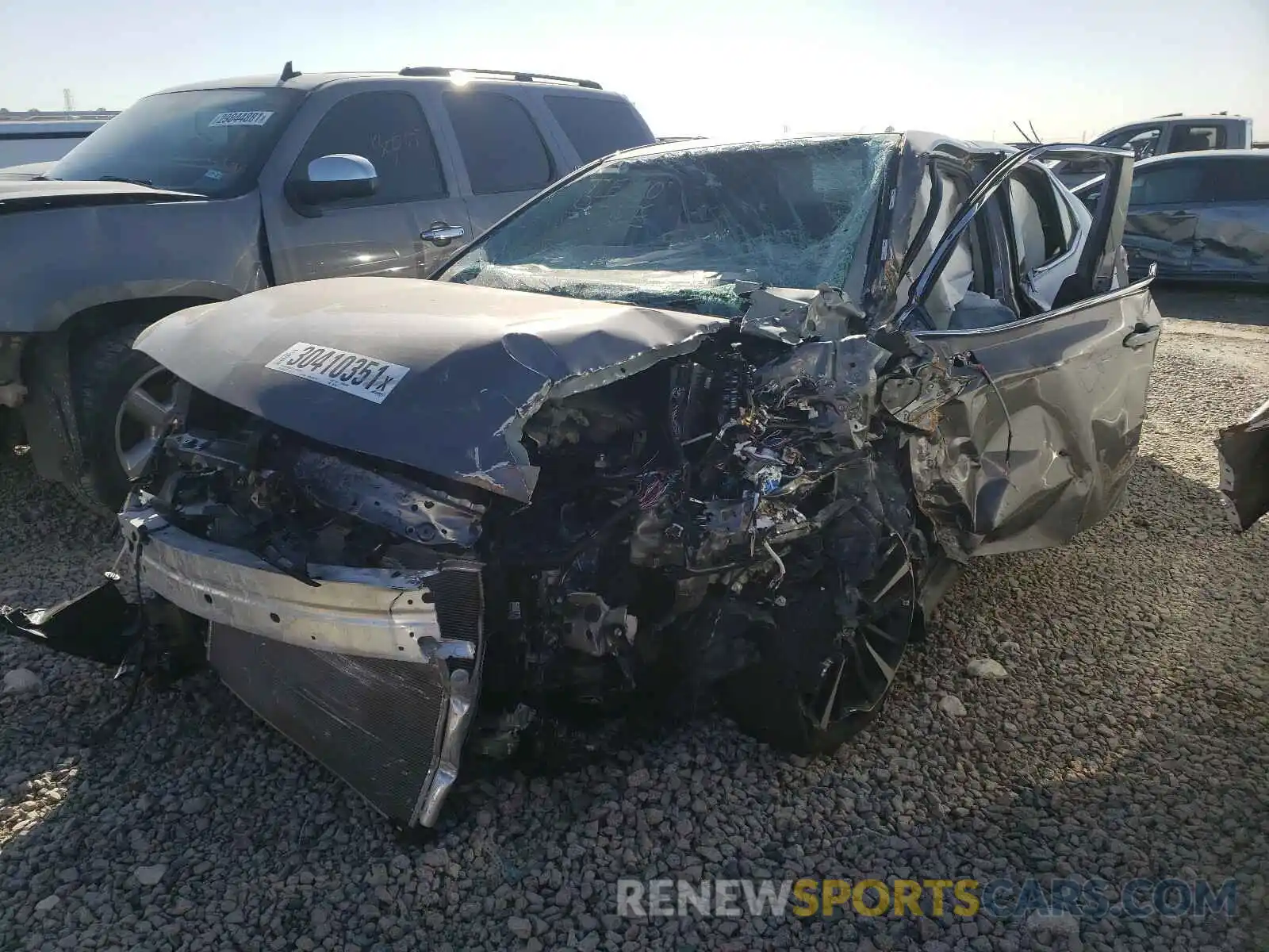 2 Photograph of a damaged car 4T1K61AKXLU392152 TOYOTA CAMRY 2020