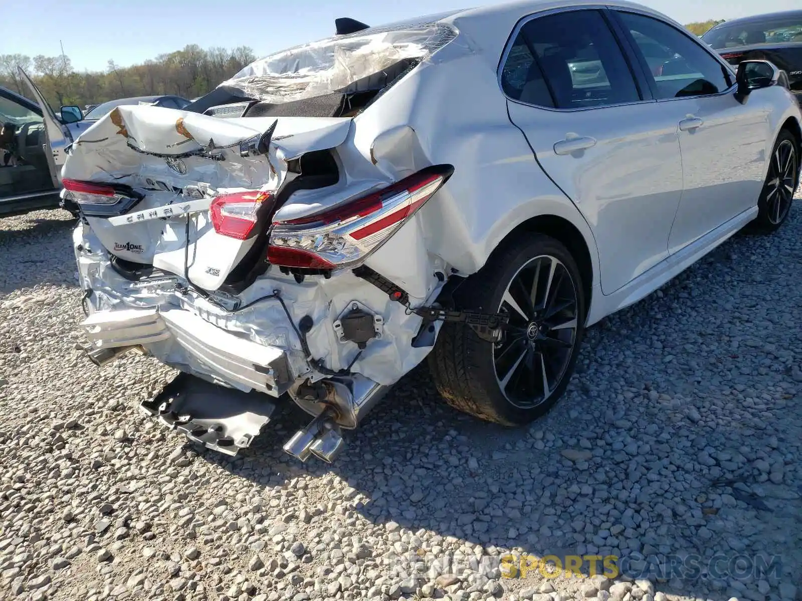 4 Фотография поврежденного автомобиля 4T1K61AKXLU503993 TOYOTA CAMRY 2020
