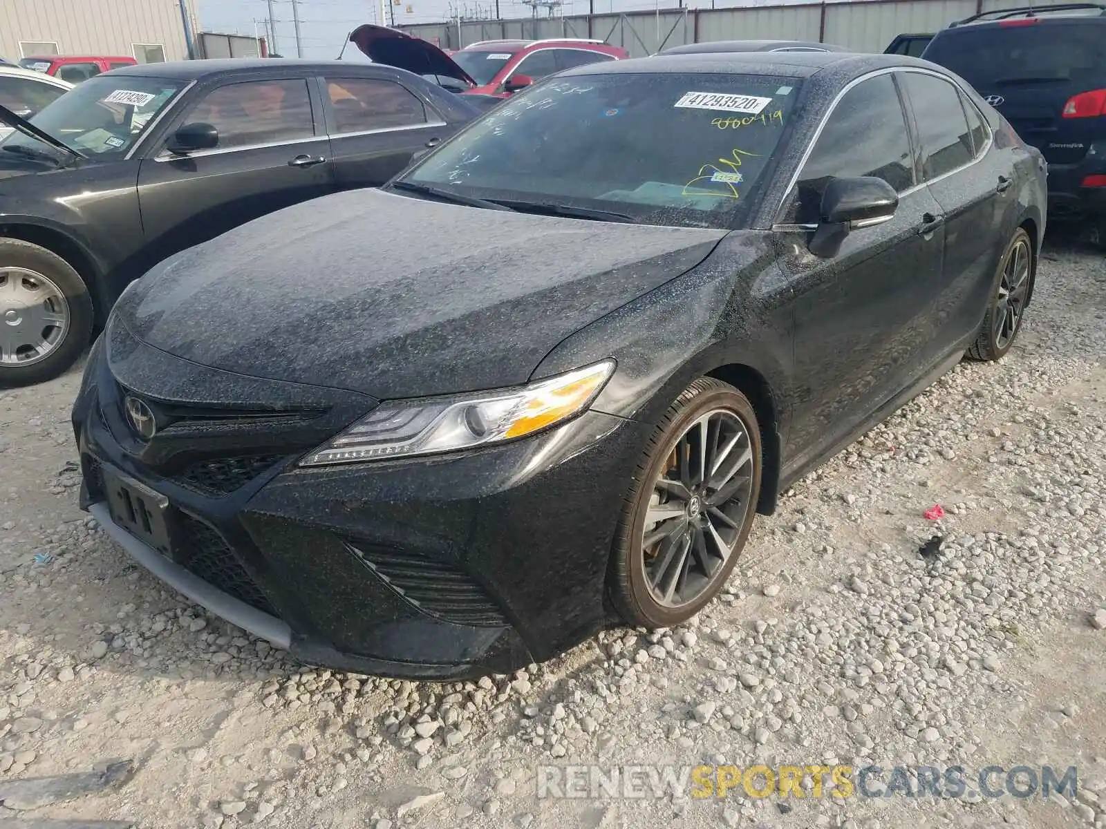 2 Photograph of a damaged car 4T1K61AKXLU880419 TOYOTA CAMRY 2020