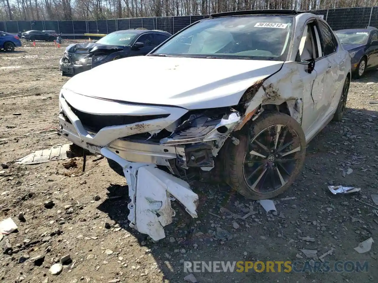 9 Photograph of a damaged car 4T1K61AKXLU886673 TOYOTA CAMRY 2020