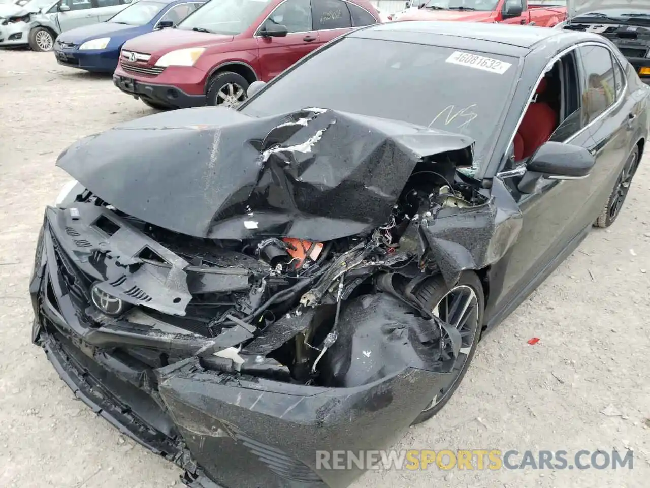 9 Photograph of a damaged car 4T1K61AKXLU902323 TOYOTA CAMRY 2020