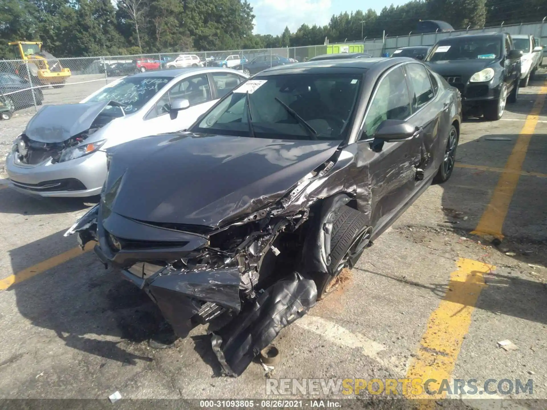 2 Photograph of a damaged car 4T1K61AKXLU920790 TOYOTA CAMRY 2020