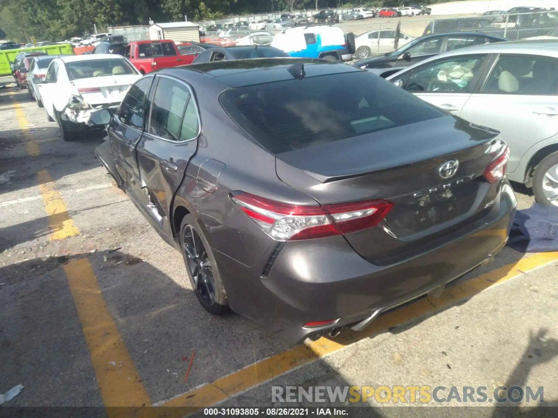 3 Photograph of a damaged car 4T1K61AKXLU920790 TOYOTA CAMRY 2020