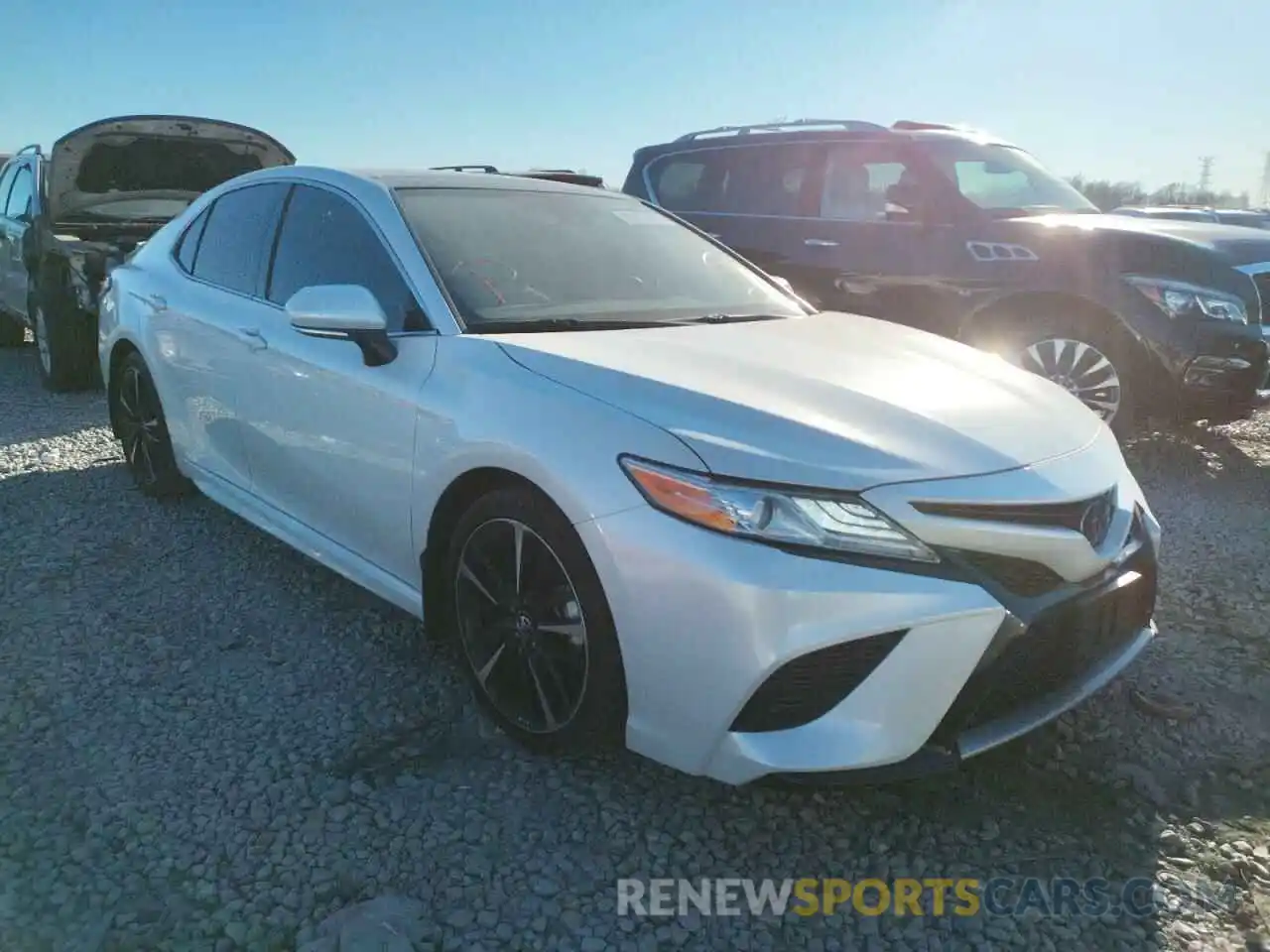 1 Photograph of a damaged car 4T1K61AKXLU933443 TOYOTA CAMRY 2020