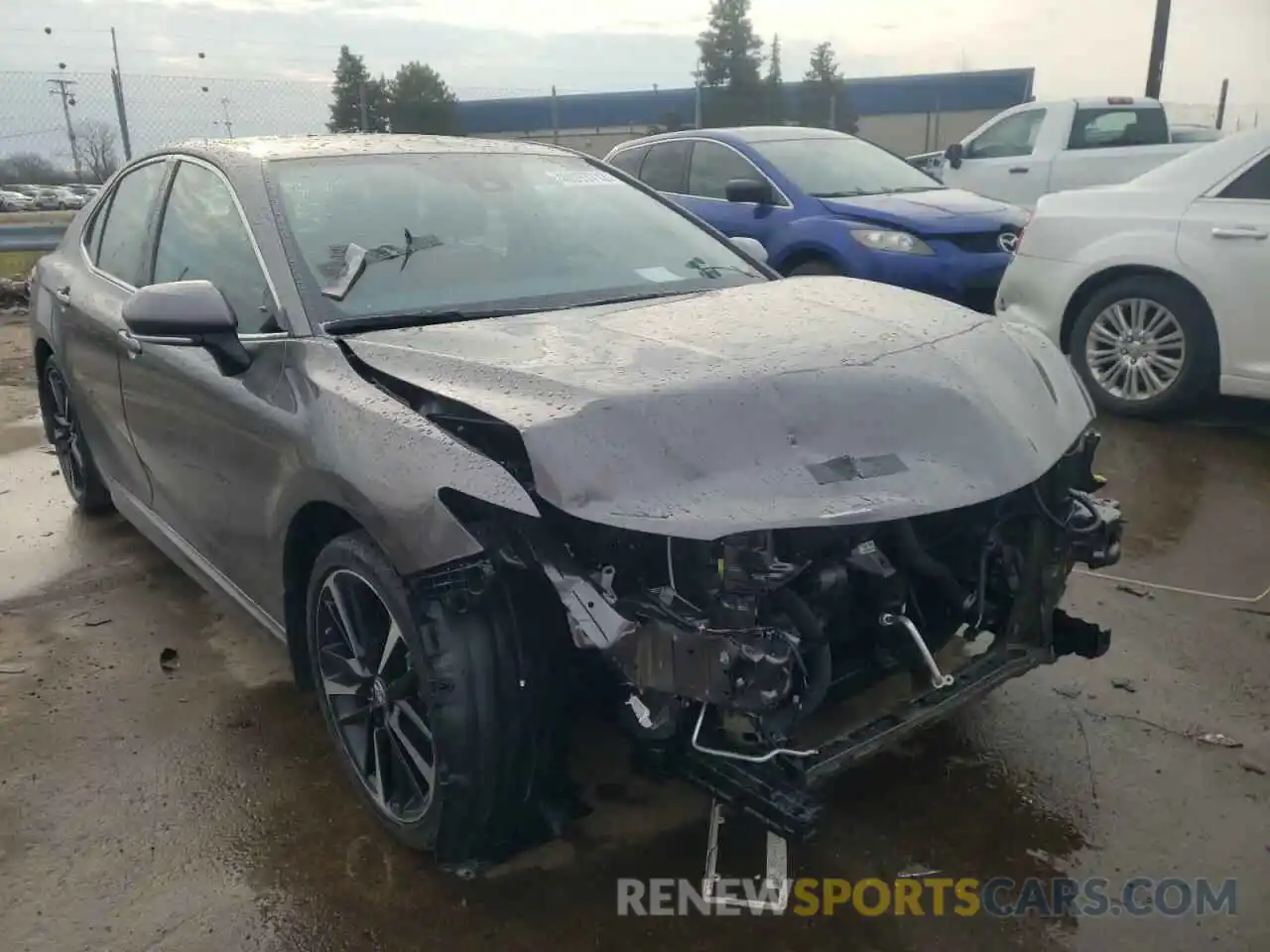 1 Photograph of a damaged car 4T1K61AKXLU936147 TOYOTA CAMRY 2020