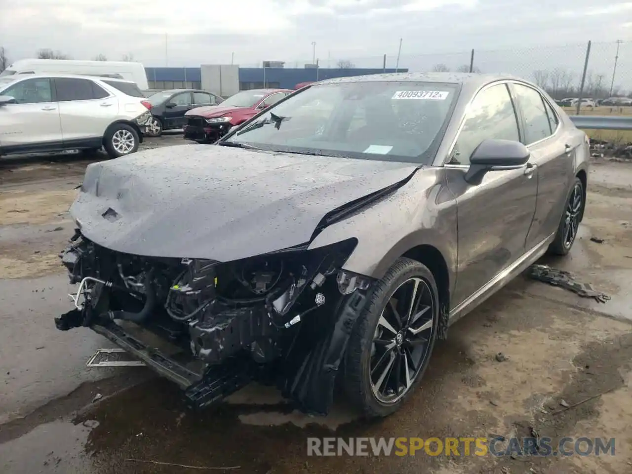 2 Photograph of a damaged car 4T1K61AKXLU936147 TOYOTA CAMRY 2020