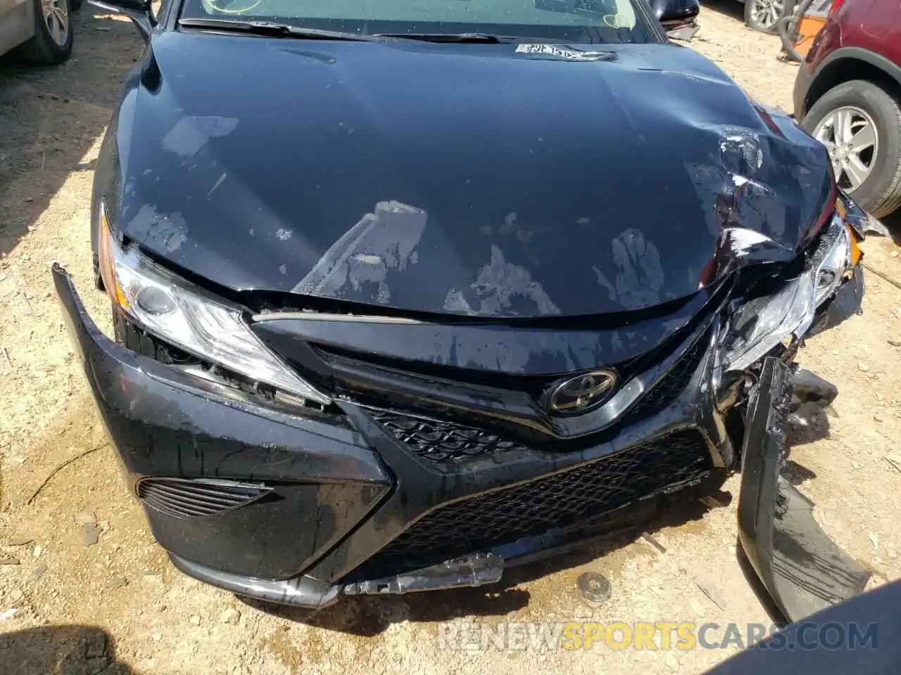 9 Photograph of a damaged car 4T1K61AKXLU981587 TOYOTA CAMRY 2020