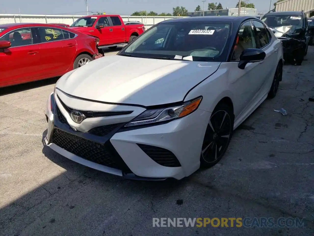 2 Photograph of a damaged car 4T1K61BK0LU001220 TOYOTA CAMRY 2020