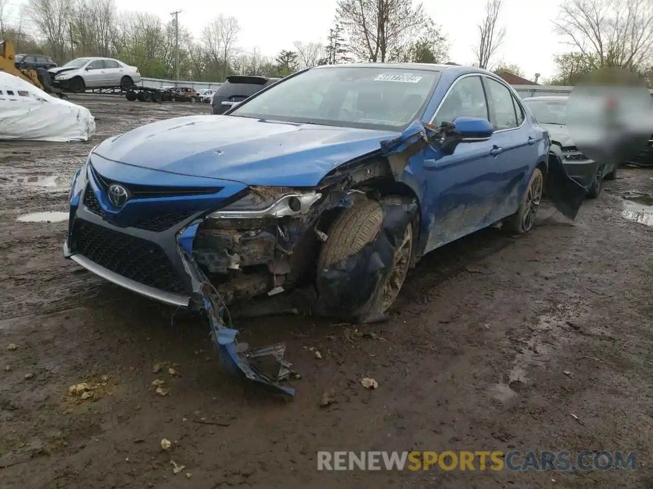 2 Photograph of a damaged car 4T1K61BK0LU014016 TOYOTA CAMRY 2020