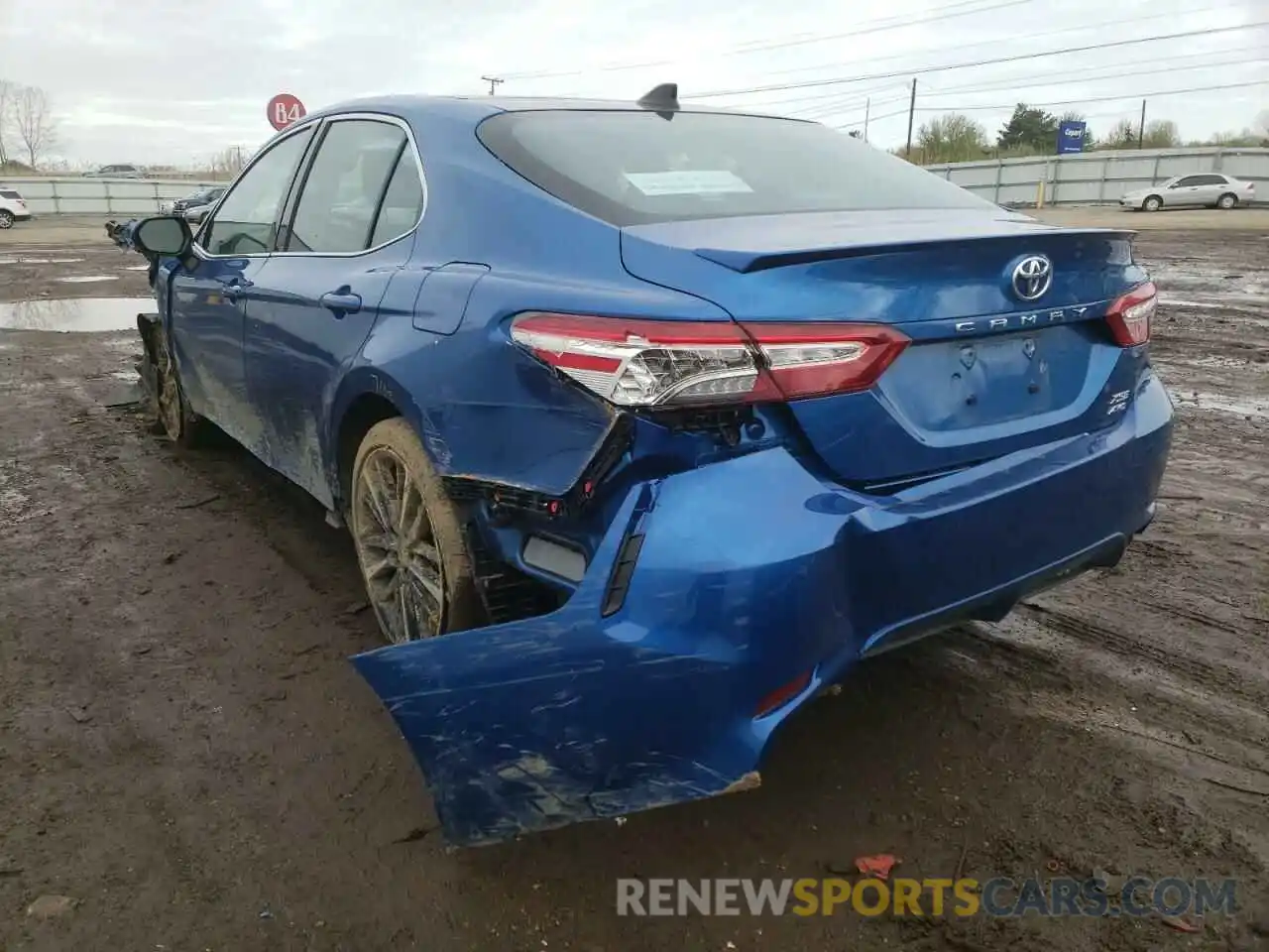 3 Photograph of a damaged car 4T1K61BK0LU014016 TOYOTA CAMRY 2020