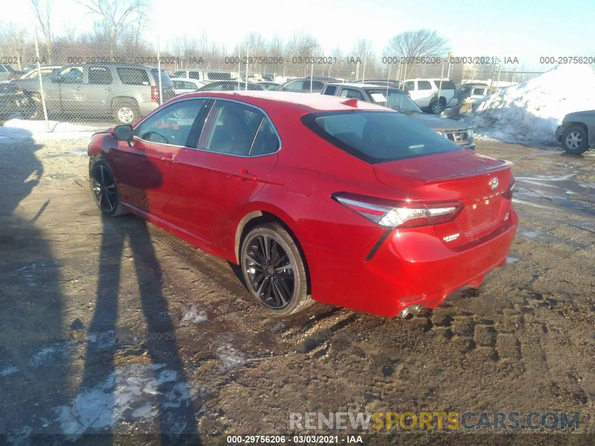 3 Photograph of a damaged car 4T1K61BK0LU014047 TOYOTA CAMRY 2020