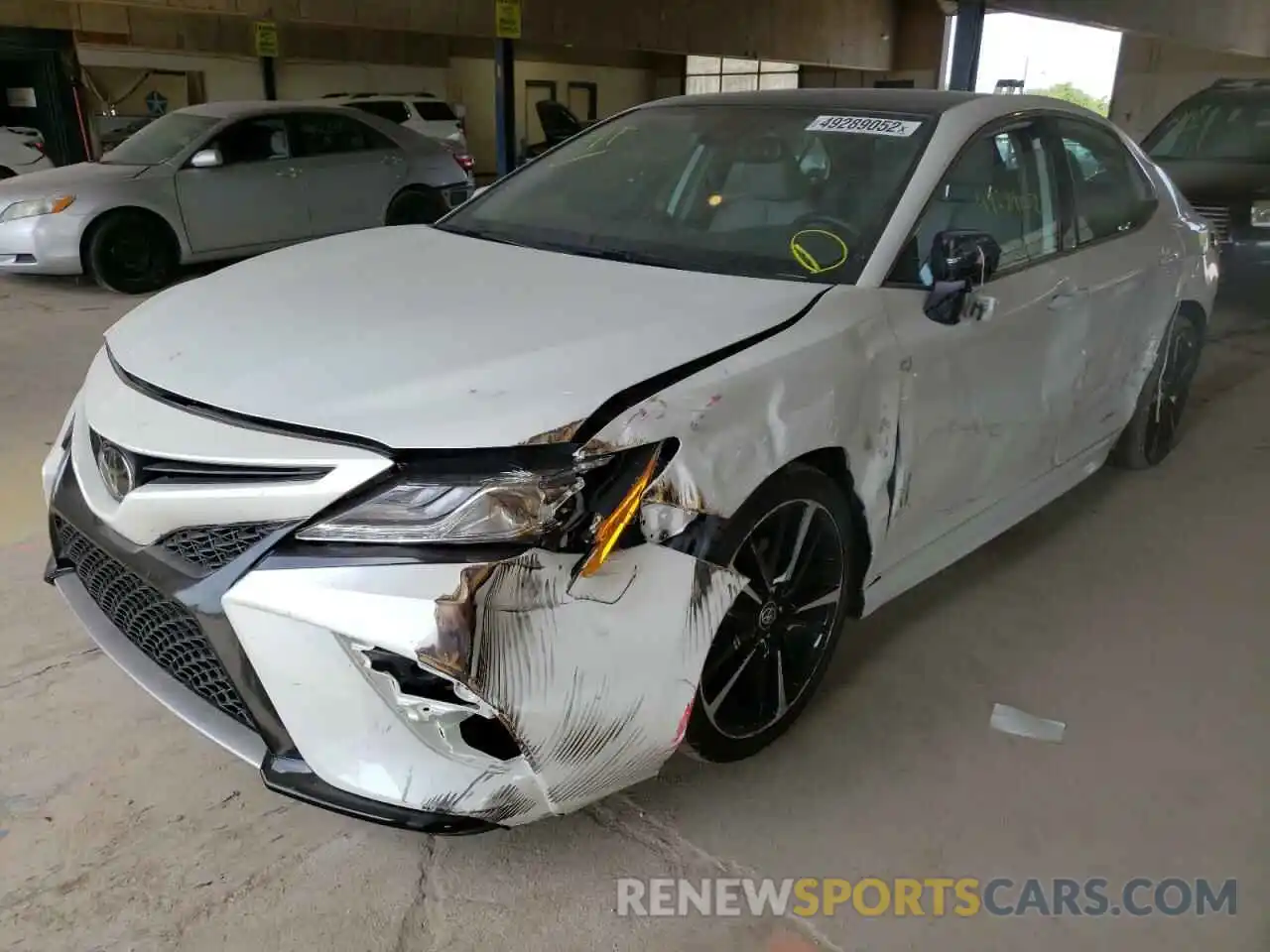 2 Photograph of a damaged car 4T1K61BK1LU015238 TOYOTA CAMRY 2020